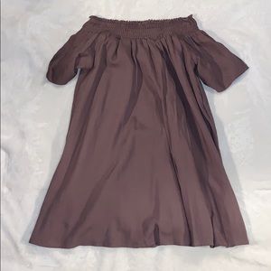 Off the shoulder dress